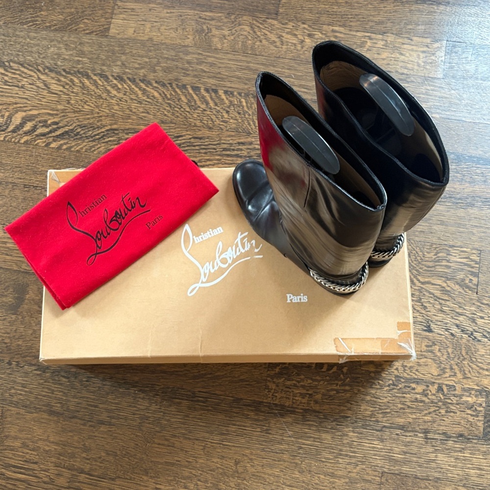 Christian Louboutin riding boots. Women's size 9.5/10.